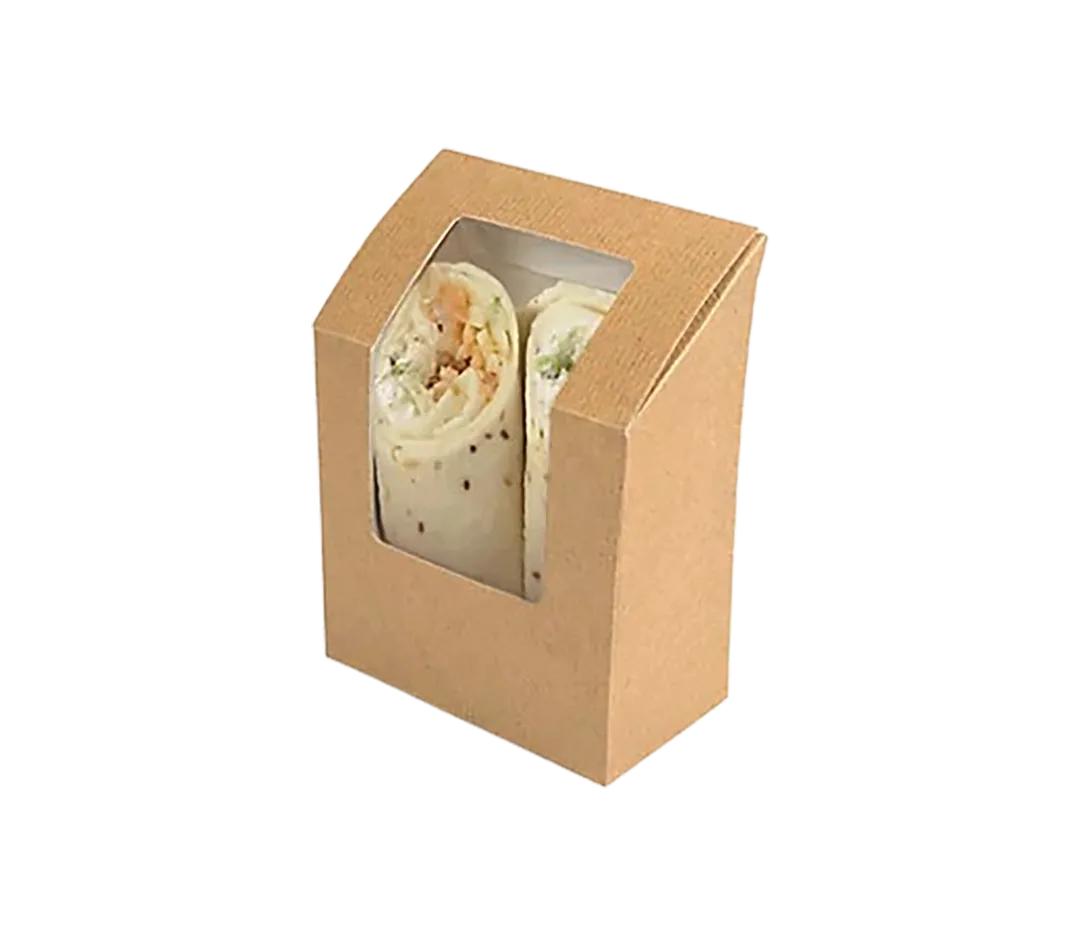 Etui wrap fenêtre kraft152x95x54