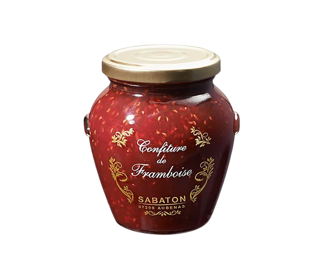 CONFITURE FRAMBOISE BOCAL 350G SABATON.