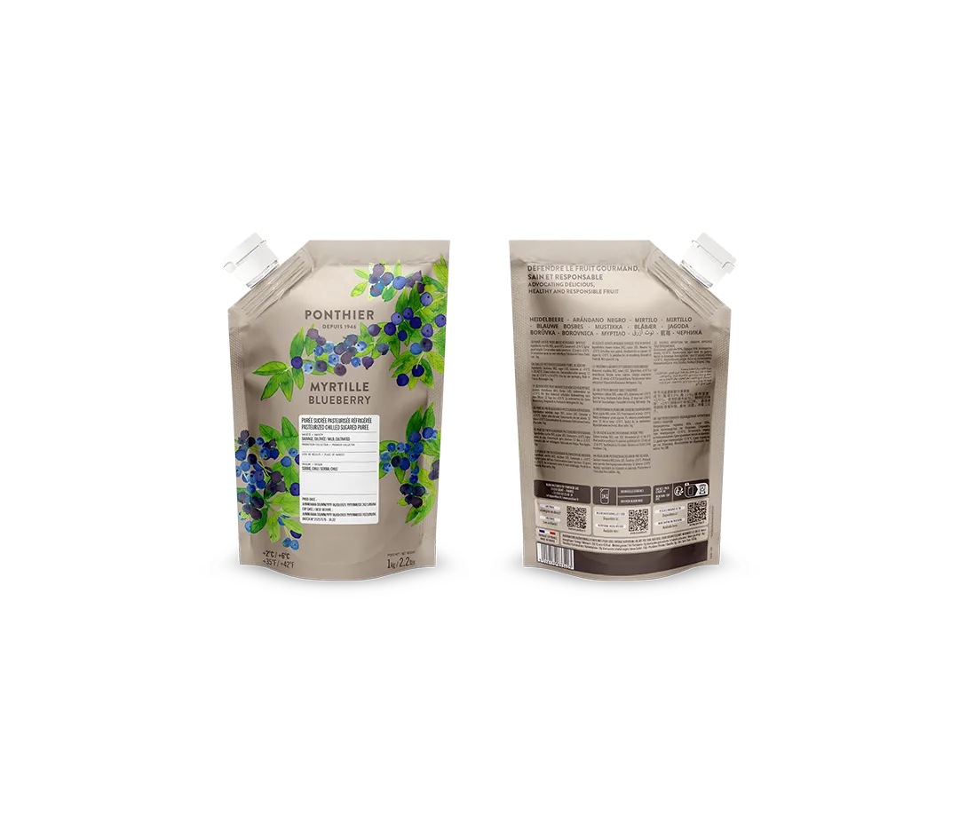 Purée de myrtille - 1kg