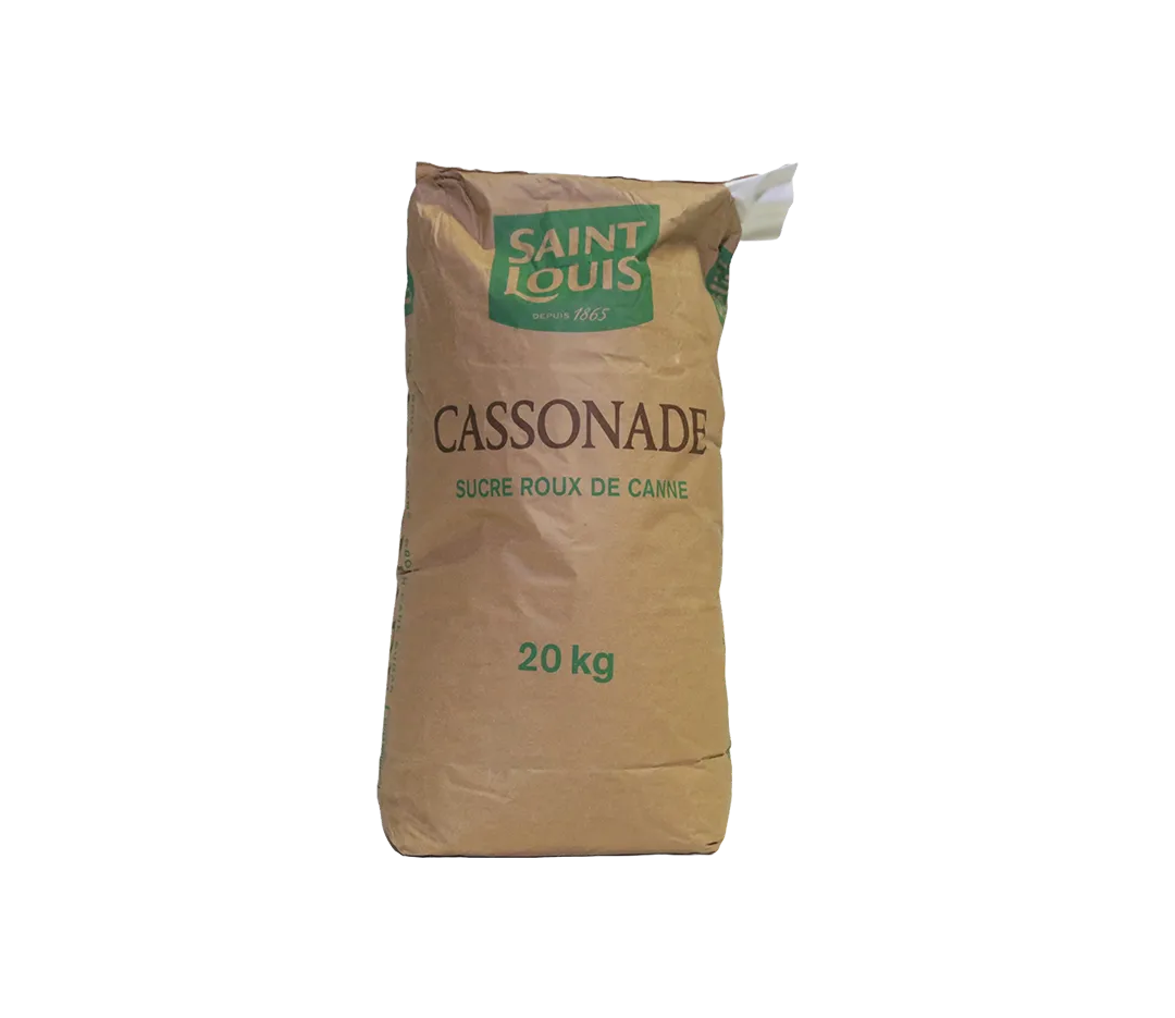 Sucre cassonade - 20 kg