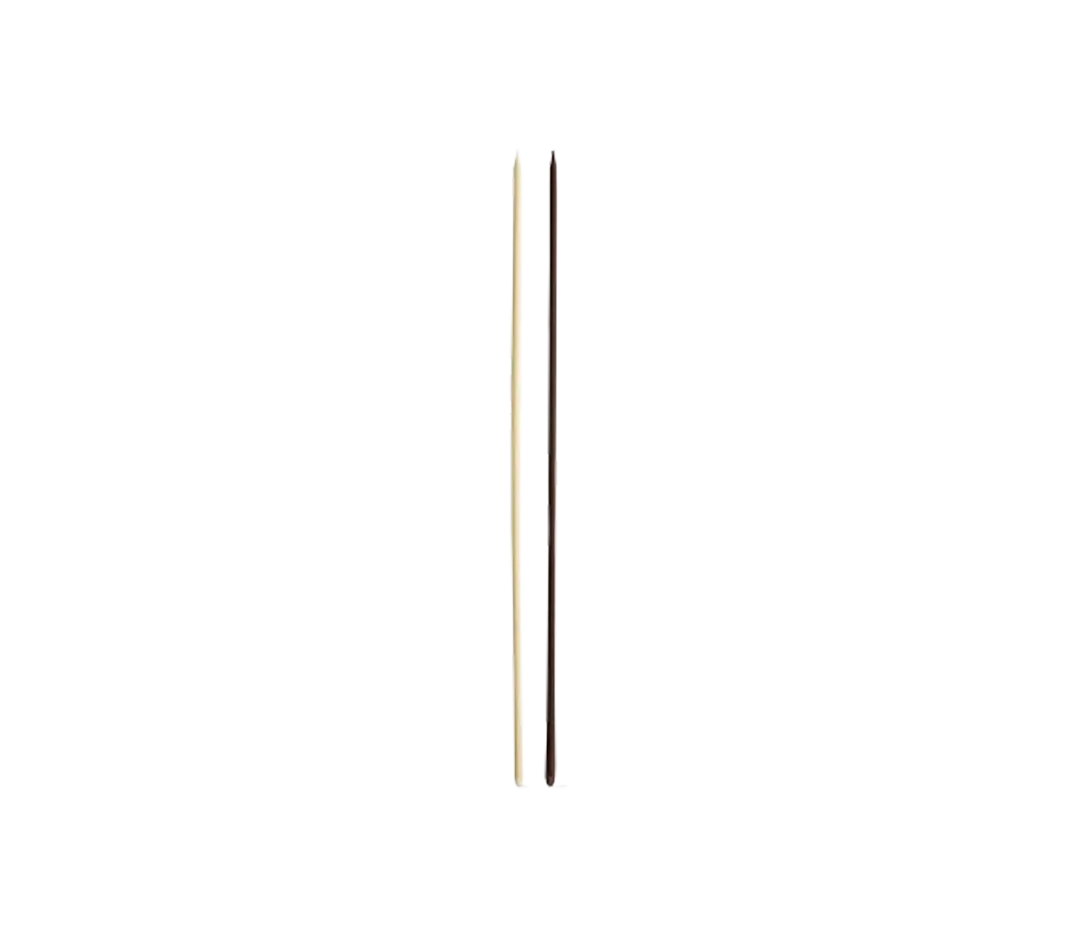 Décor chocolat - tige de 20cm