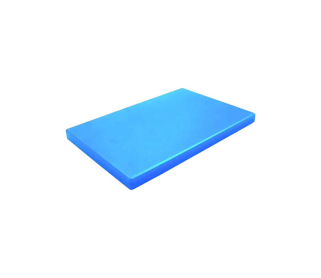 Planche à découper bleu