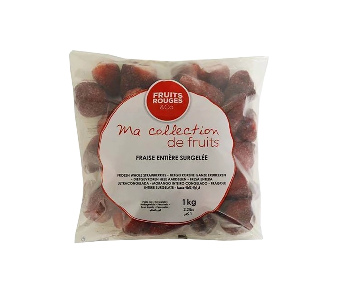 Fraises équeutées - 1kg