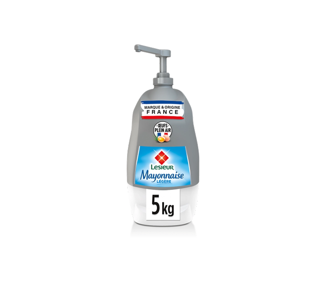 Mayonnaise légère en pompe - 5L