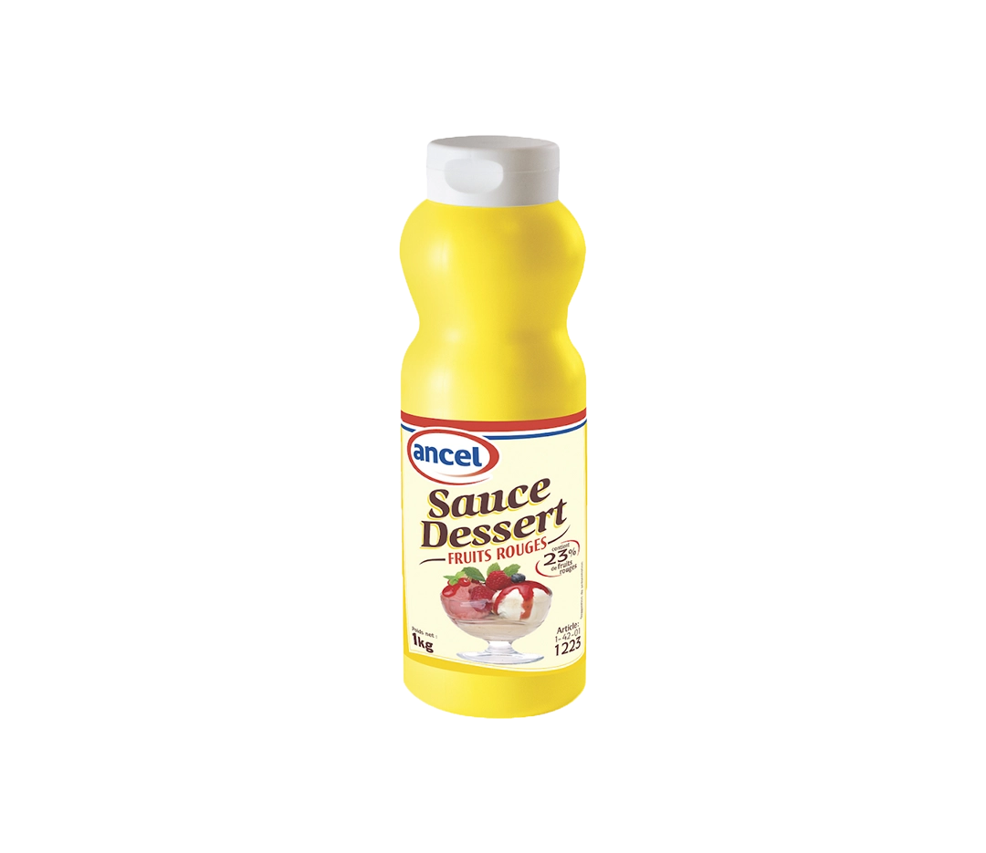 Sauce dessert fruits rouges - 1,2kg