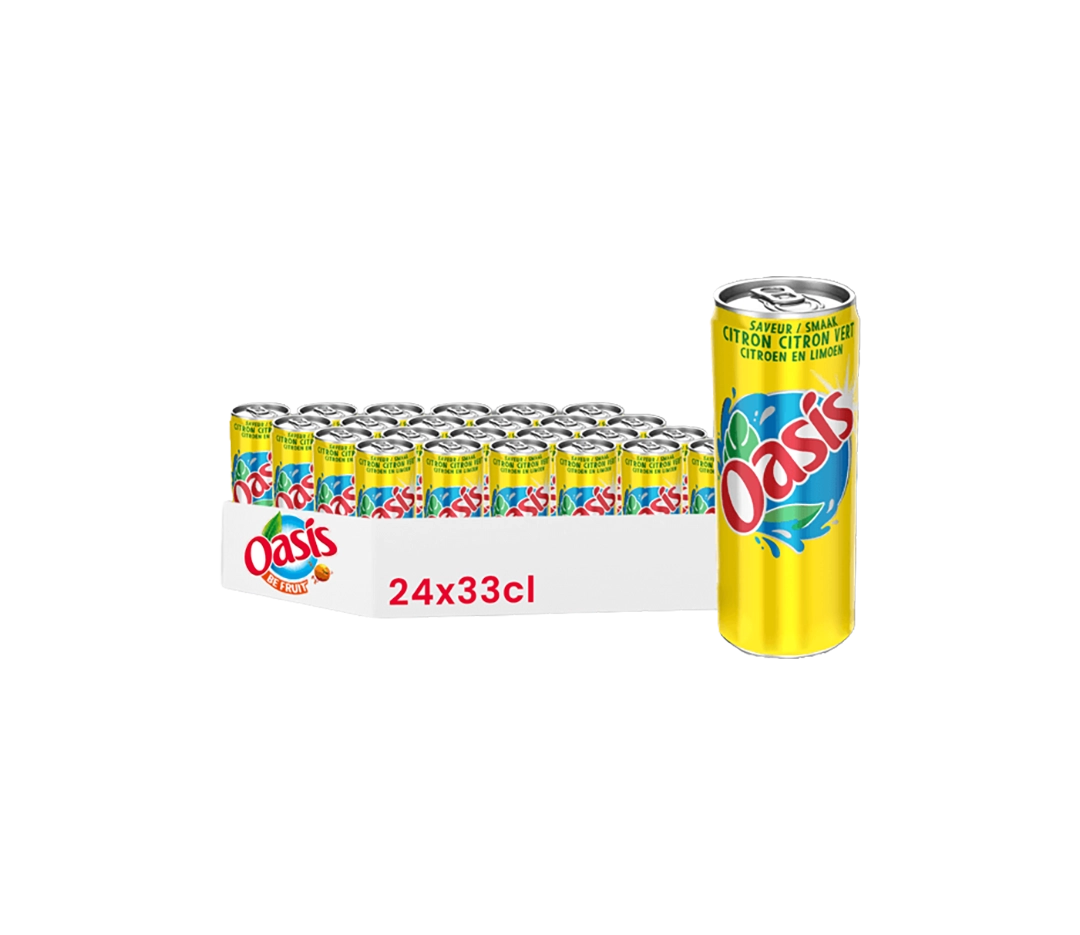 Oasis citron citron vert - 24x33cl