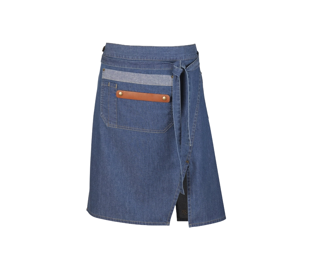Tablier Haley denim délavé