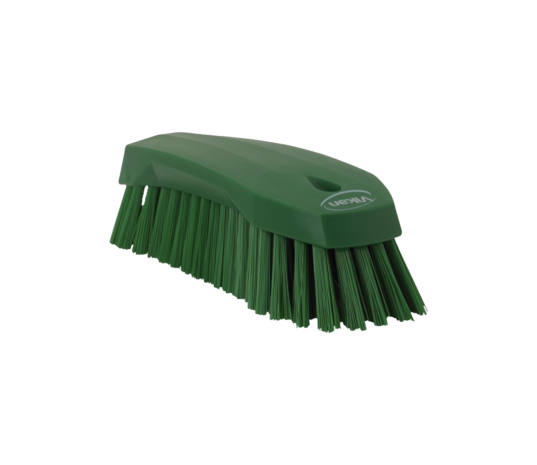 Brosse a main verte - 200mm