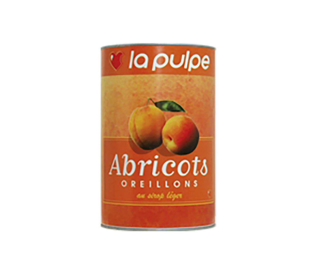 Oreillons d'abricots non pelés - boite 5/1