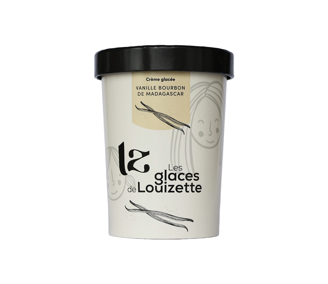 Glace vanille de Madagascar - 480ml