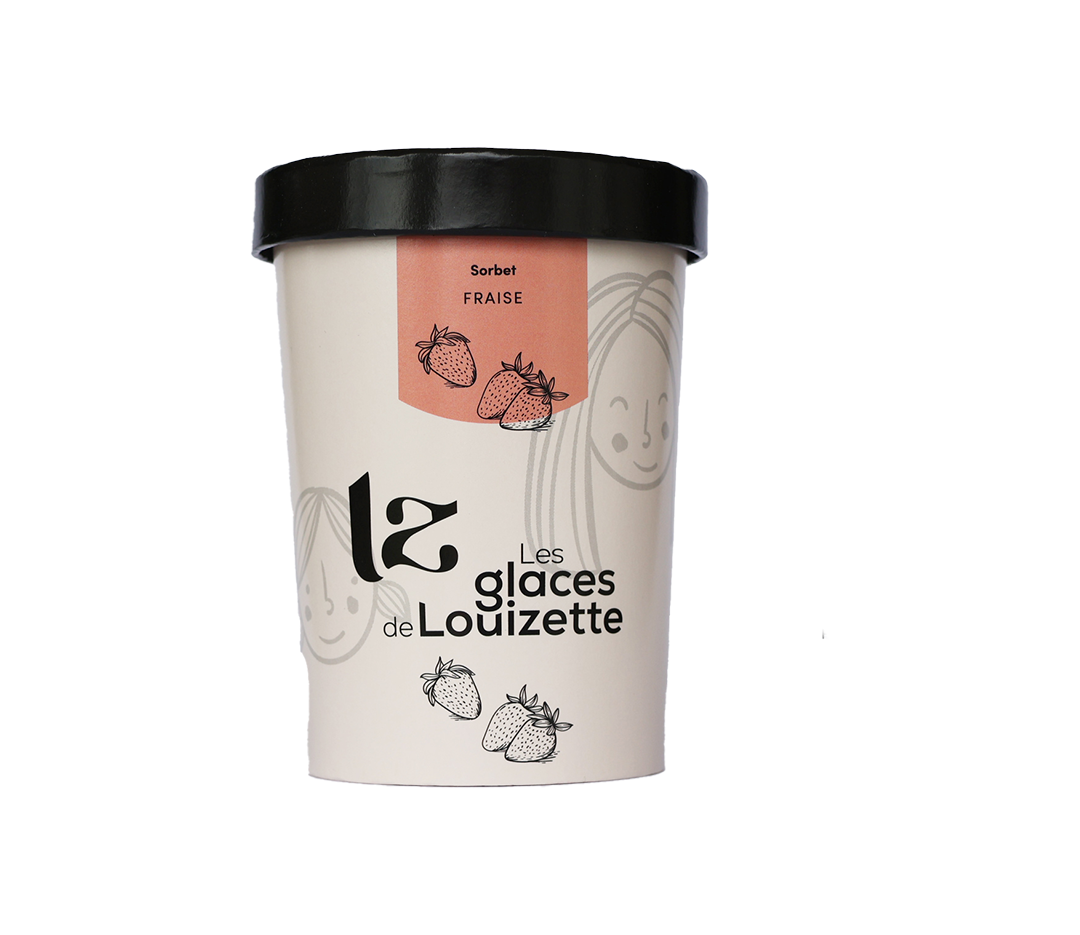 2656   GLACE SORBET FRAISE 100ML