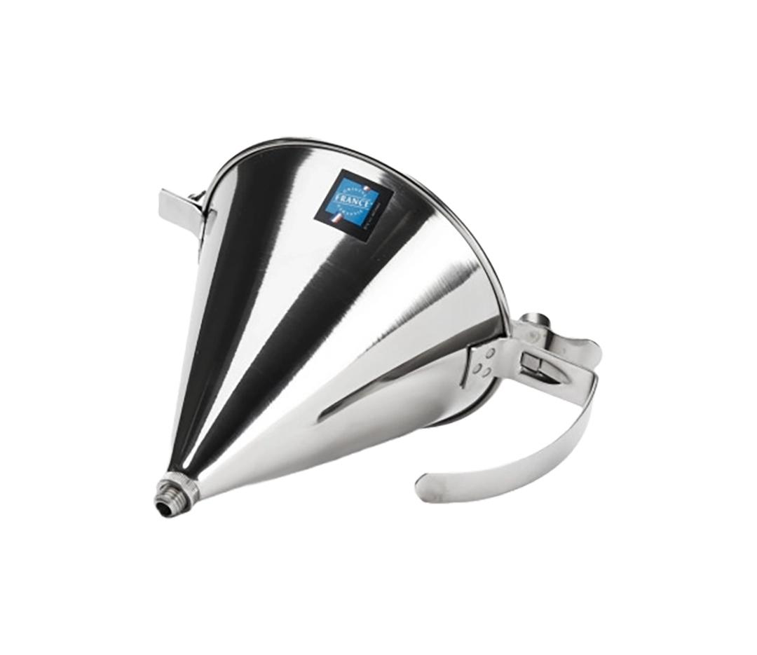 Entonnoir à piston 1,5 L. inox