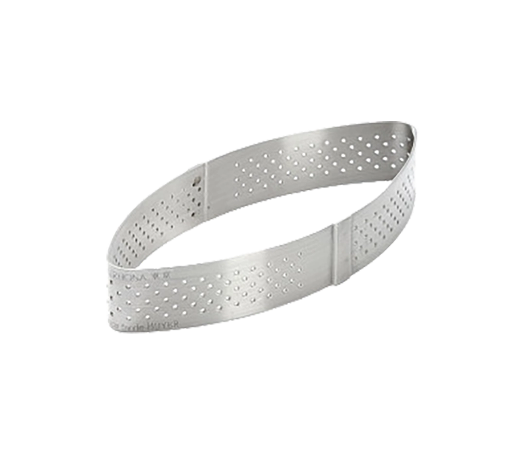 Cercle à tarte perforé calison - 12cm