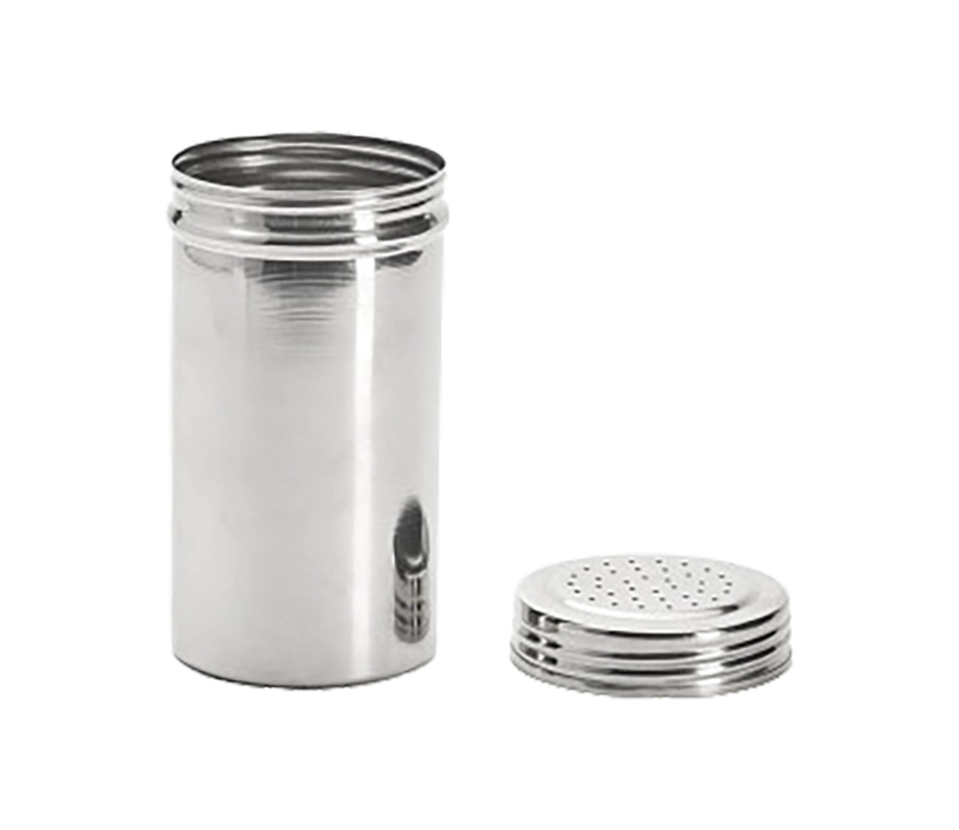Saupoudreuse en inox trou fins - 7cm