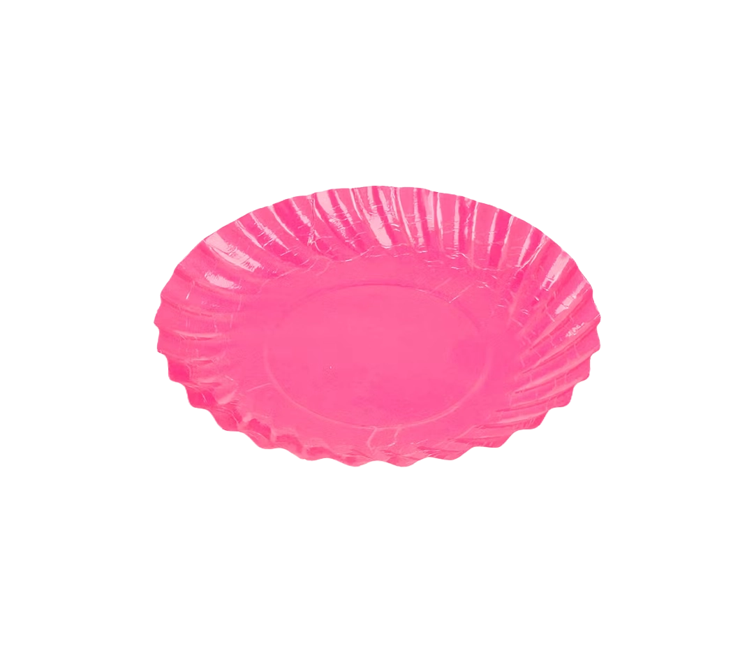 Assiette individuelle Fuchsia 