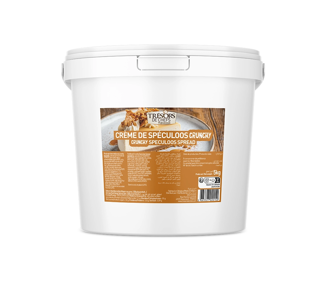 Crème de spéculoos crunchy - 5kg