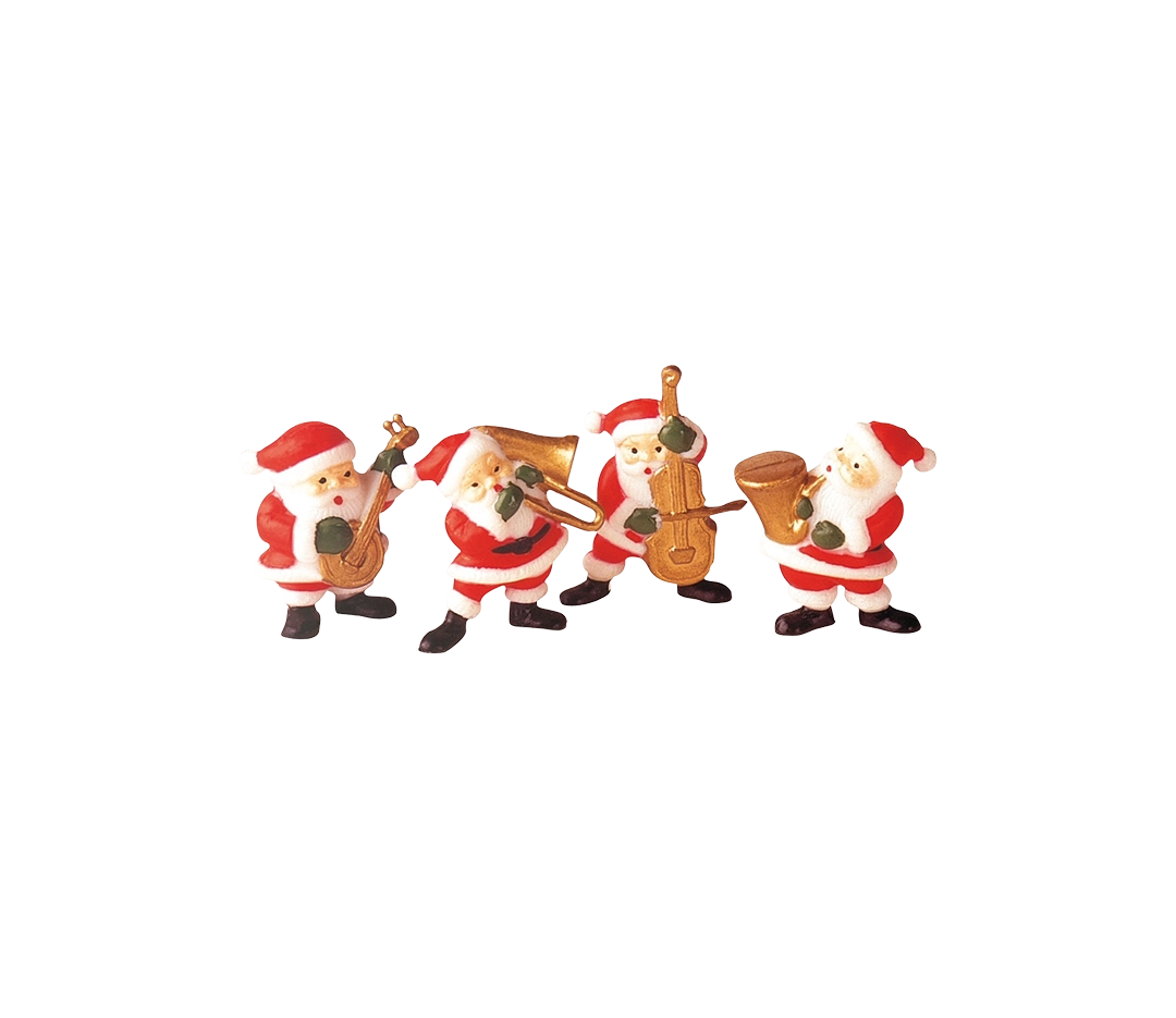 Sujet père Noël musicien x 48