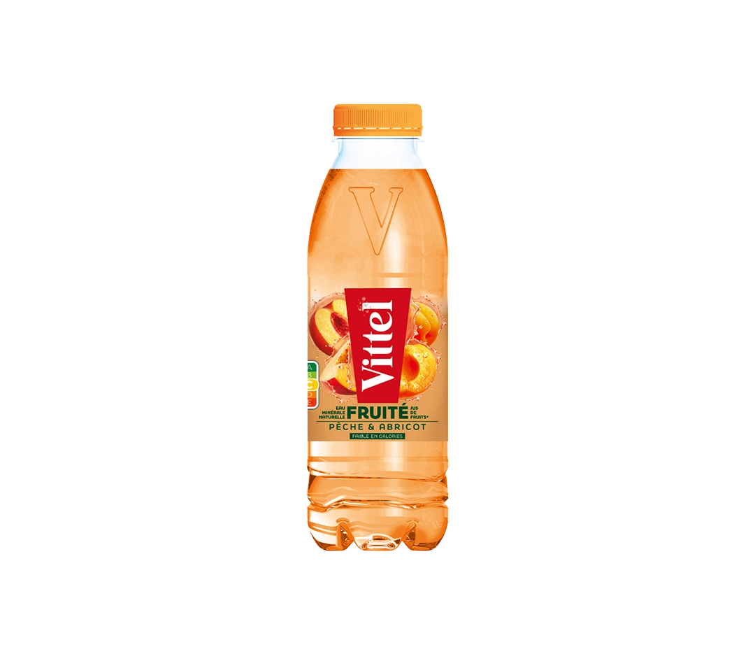 Vittel pêche abricot - 24x50cl
