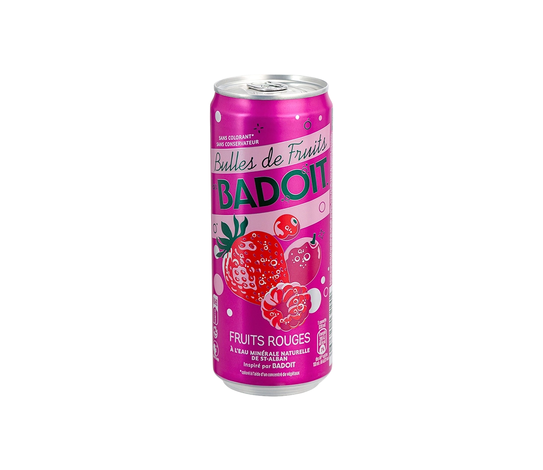 Badoit fruits rouges - 24x33cl