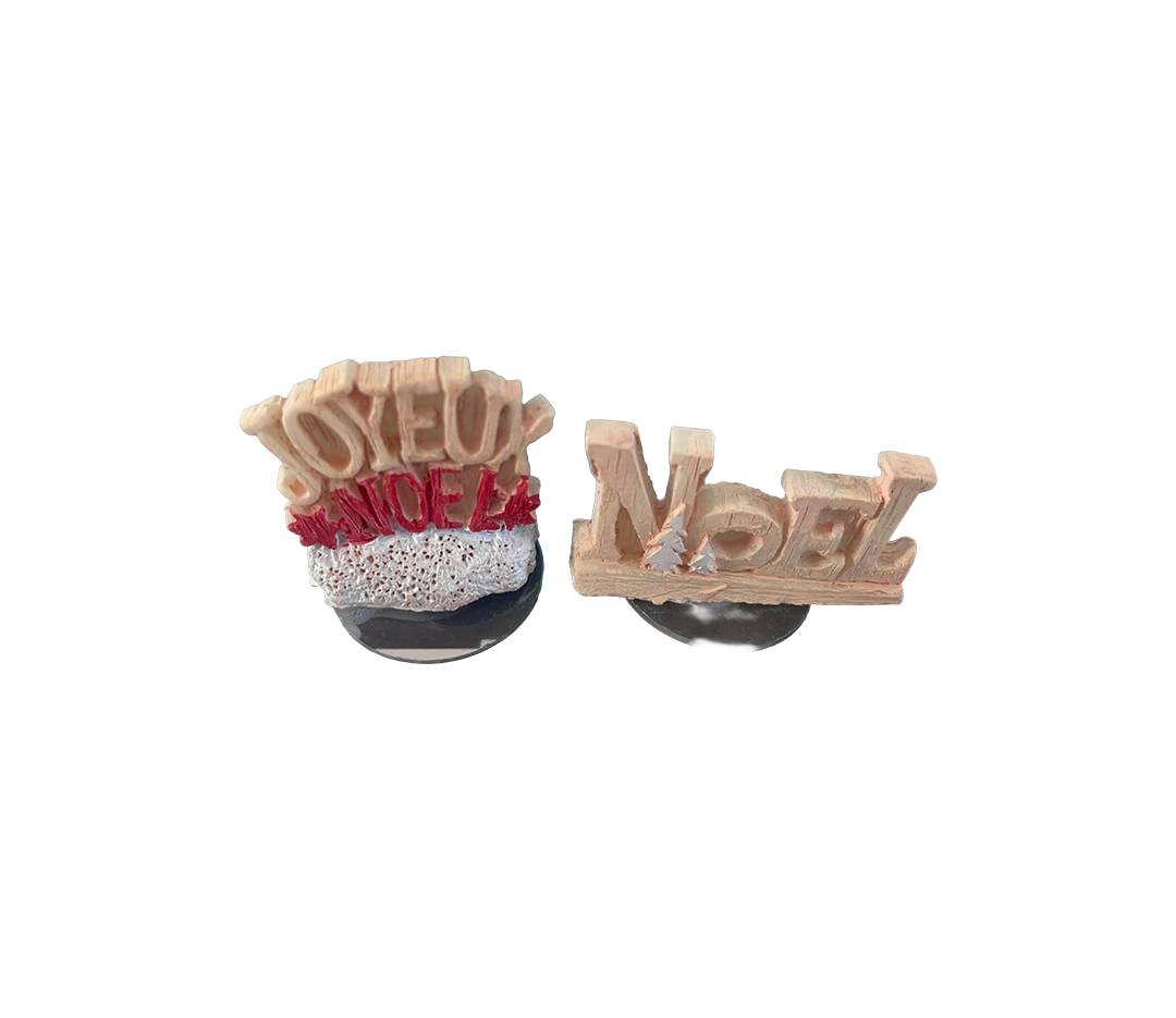 Sujets banderoles joyeuses fêtes x 48