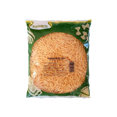 Cheddar rouge râpé - 1kg