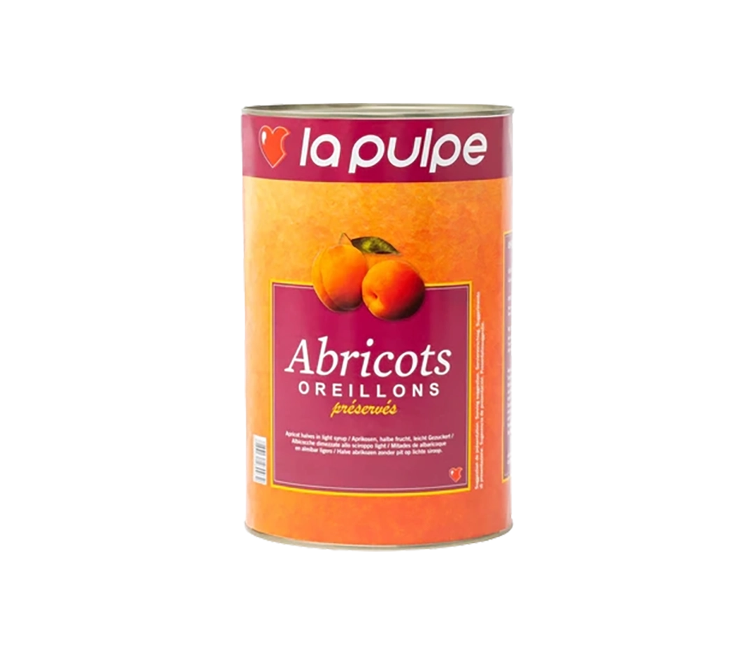 Oreillons d'abricots pelés - Boite 5/1