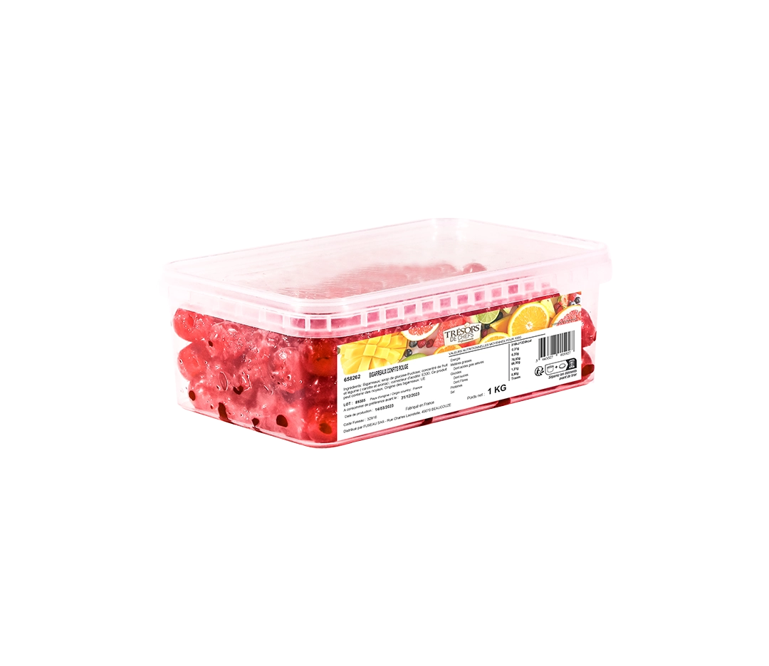 Bigarreaux rouges confits