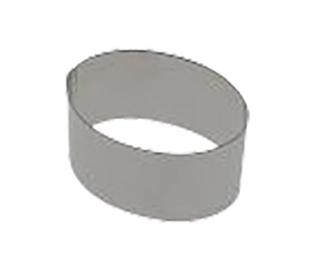 Nonnette ovale en inox x6