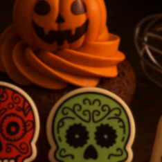 Décors chocolat Halloween