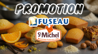 Promotion madeleines sucrées et salées