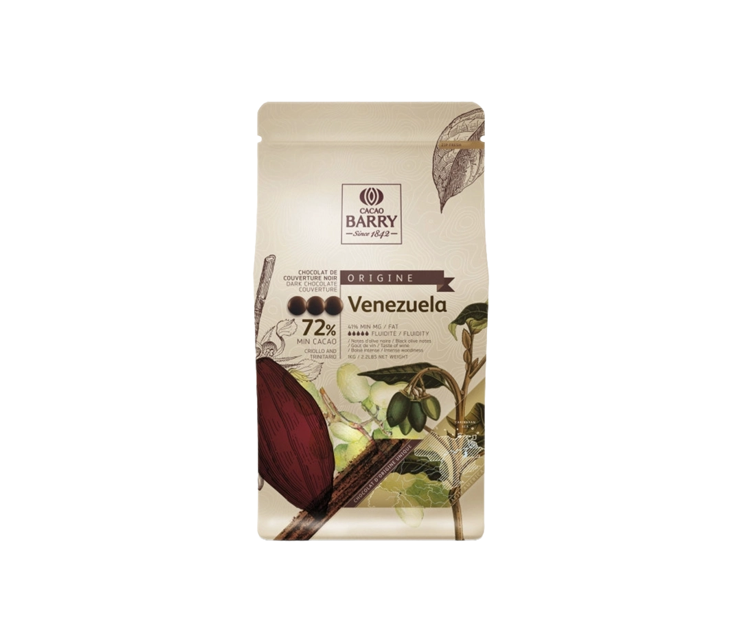 Chocolat noir Venezuela 72% - 1kg