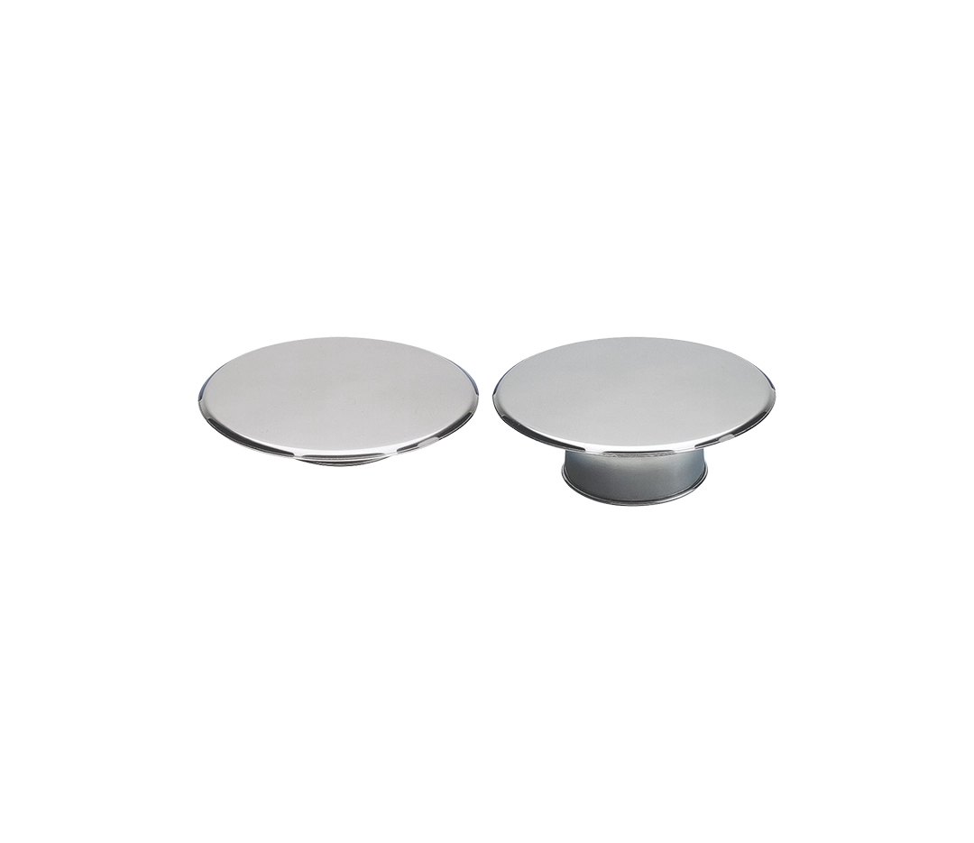 Guéridon inox de 24x7