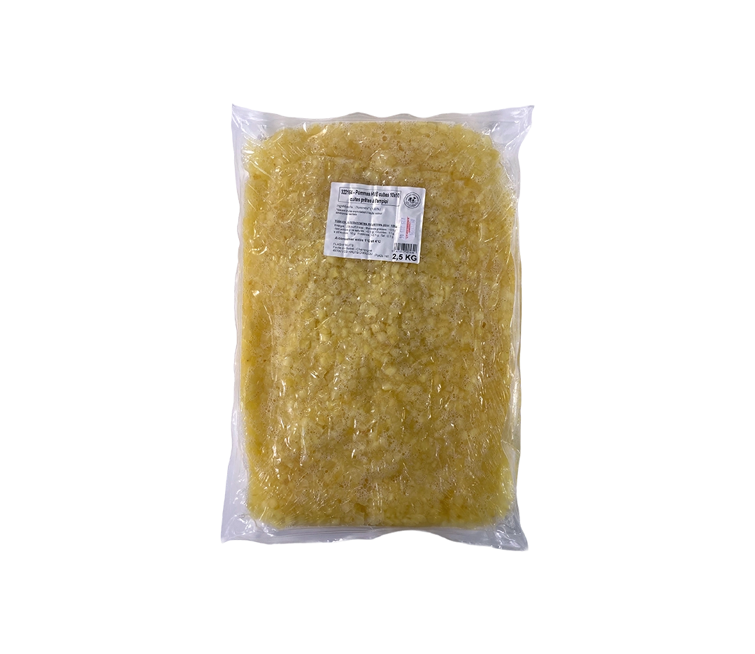 Cubes de pommes cuites - 2,5kg