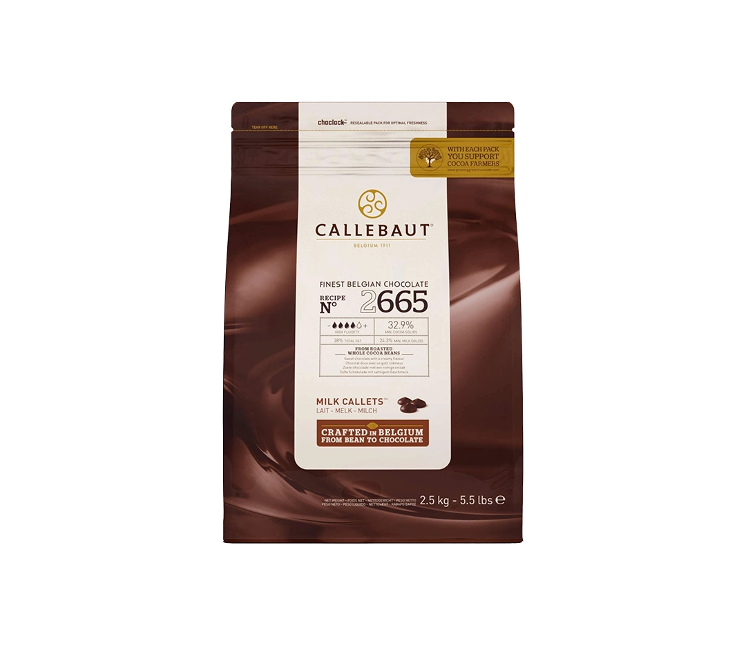 Chocolat lait 32,9% - 2,5kg