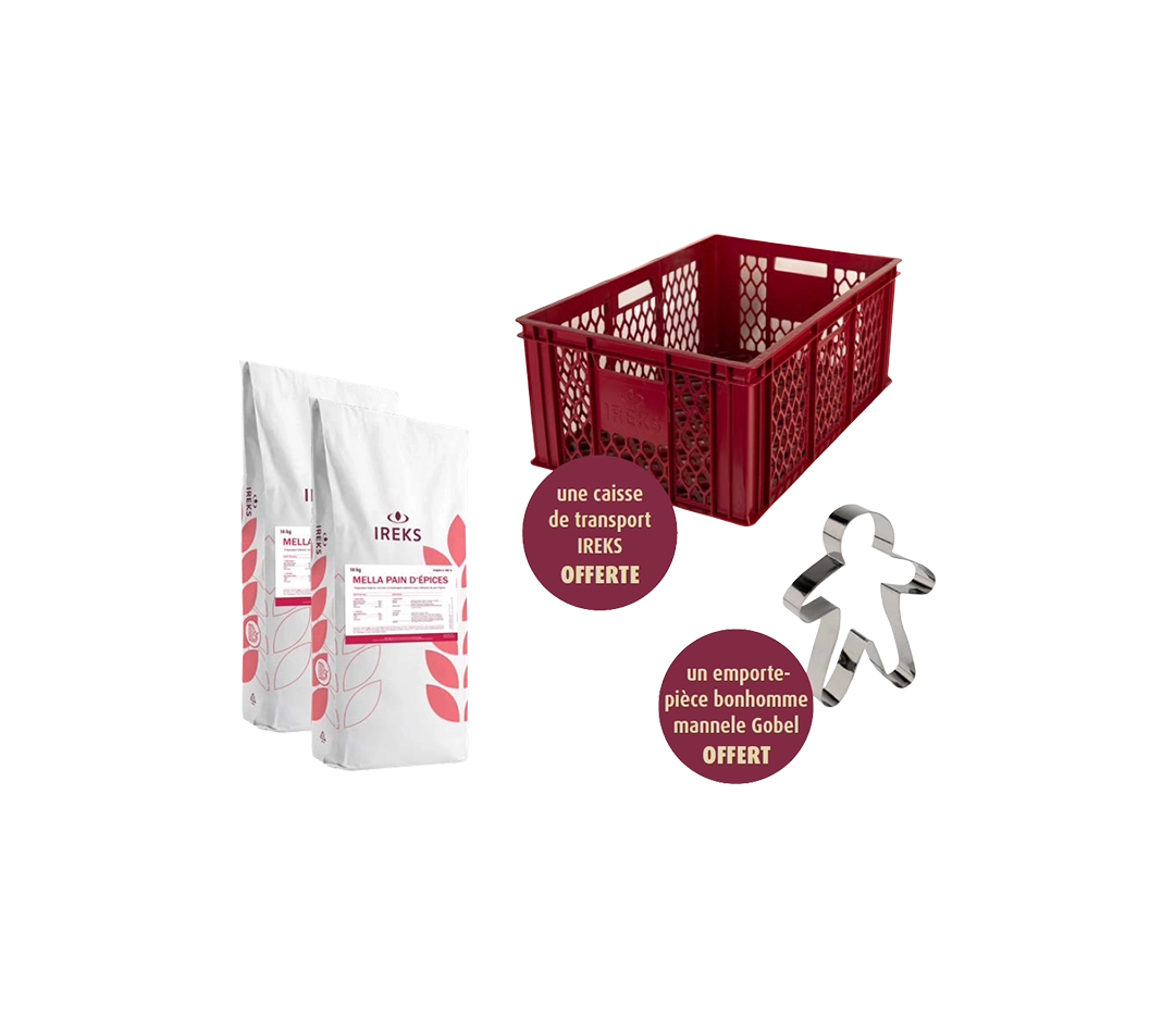 Kit Mella pain d'épices - 2x10kg