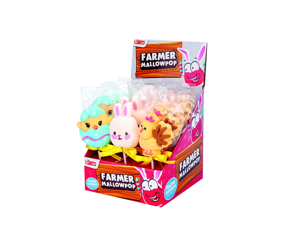 FARMER MALLOW POP ASS 35G X18 FIZZY