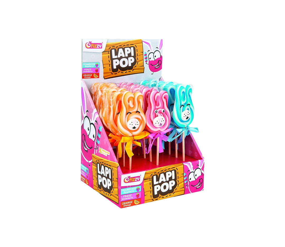 Sucettes lapopop - 18x40g