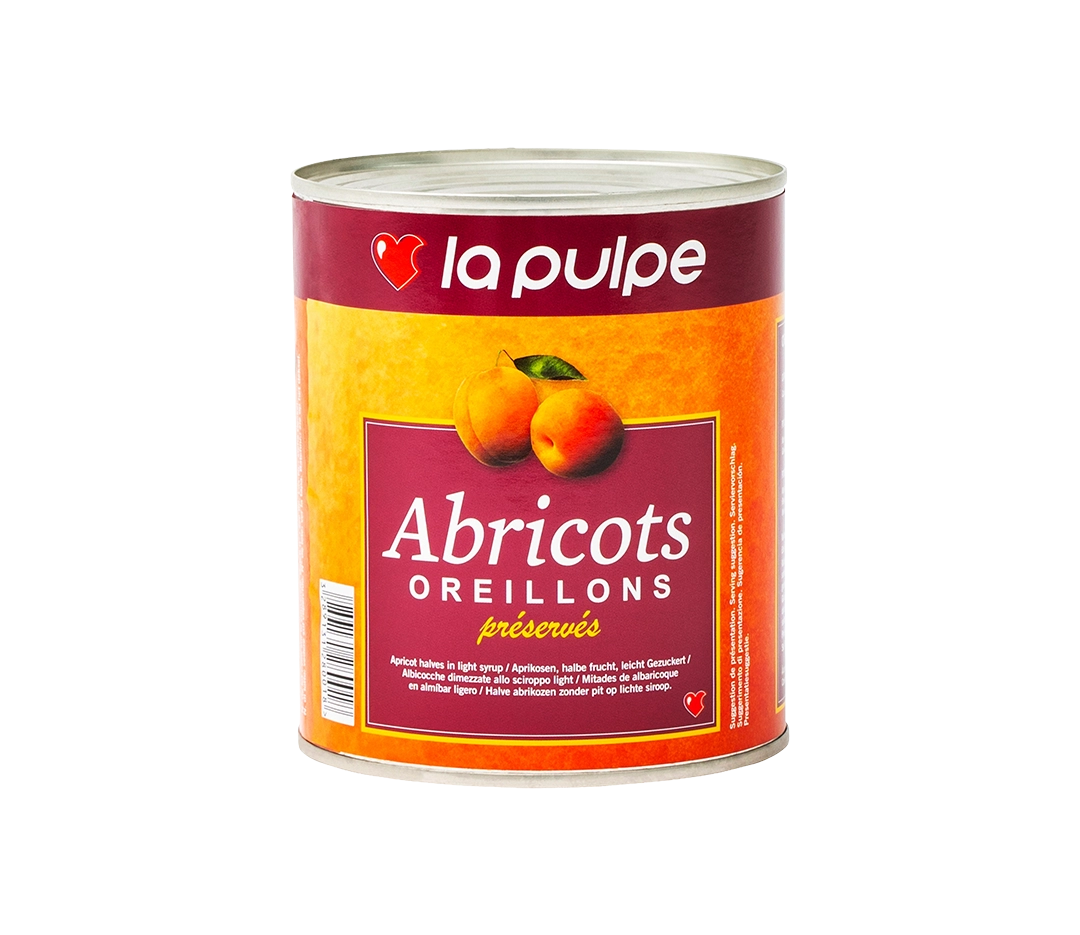 Abricots au sirop pelé - Boite 4/4