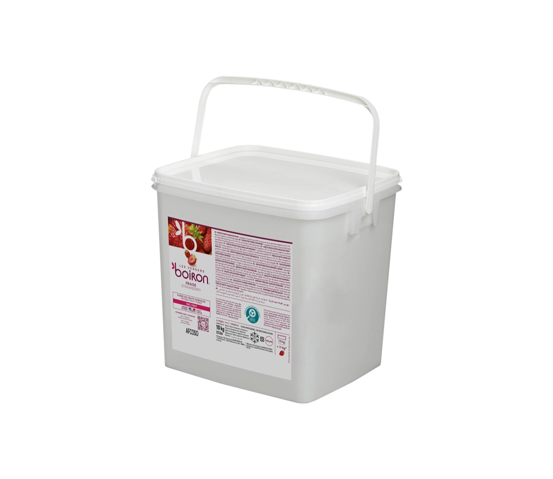 Purée fraise 100% - 10kg