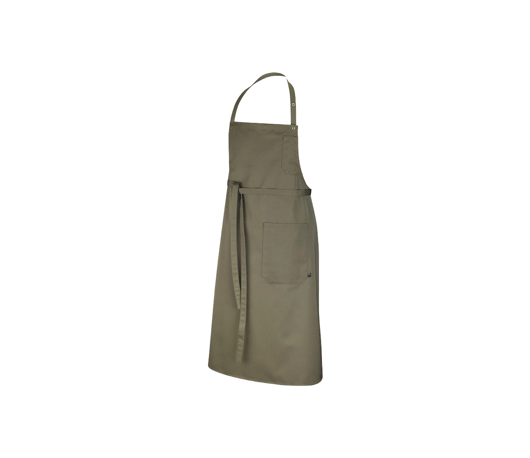 Tablier loti A Bavette kaki