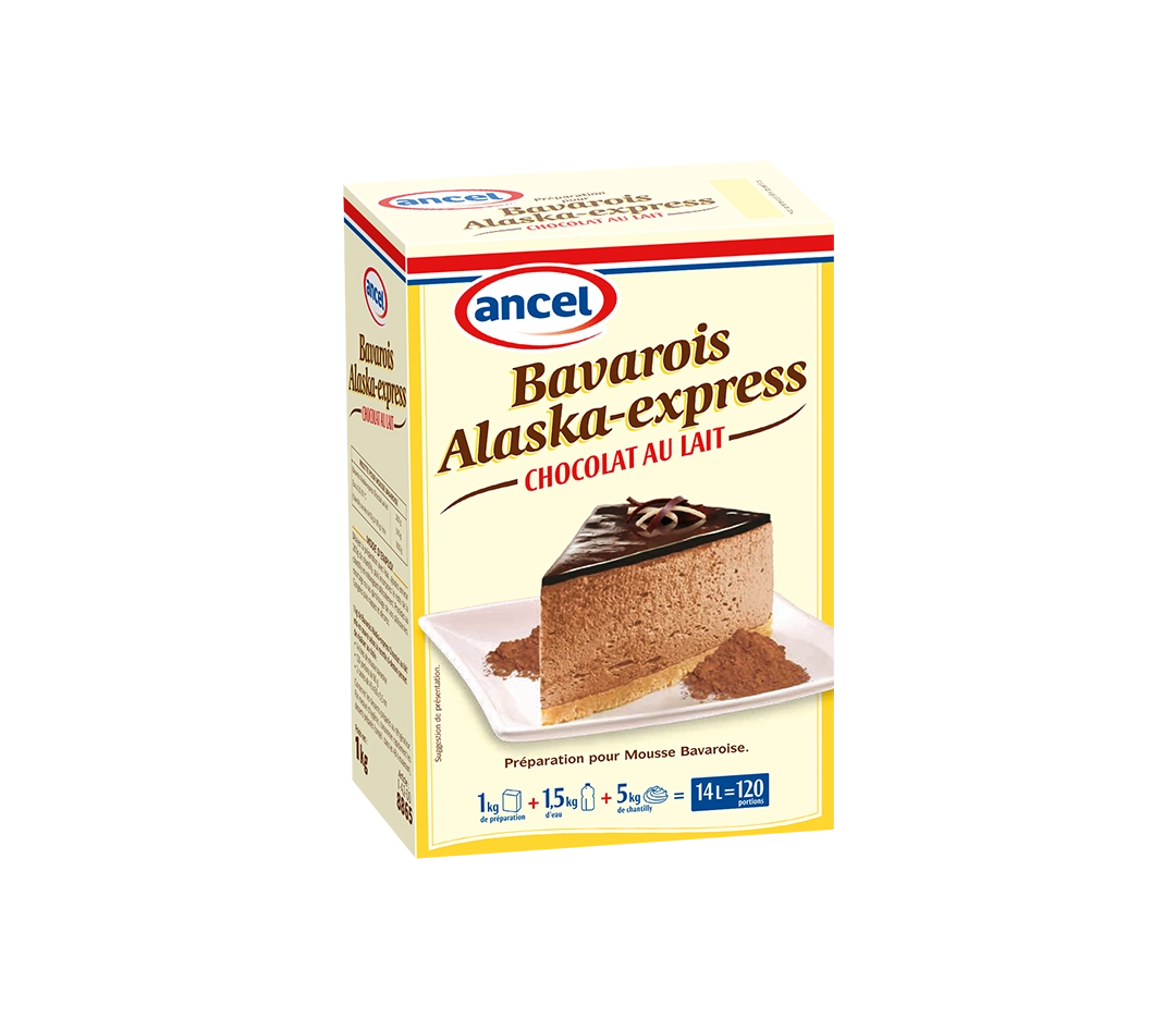 Bavarois Alaska Choc. lait - 1kg