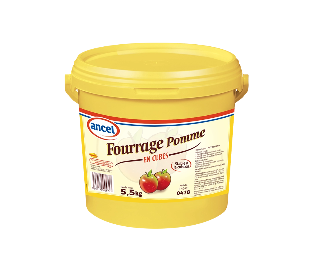 Fourrage pomme en cubes - 5,5kg