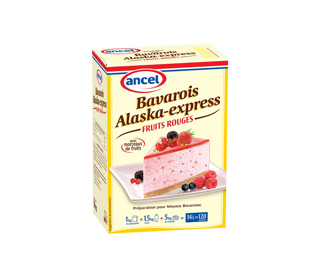 Bavarois Alaska F. rouges - 1kg