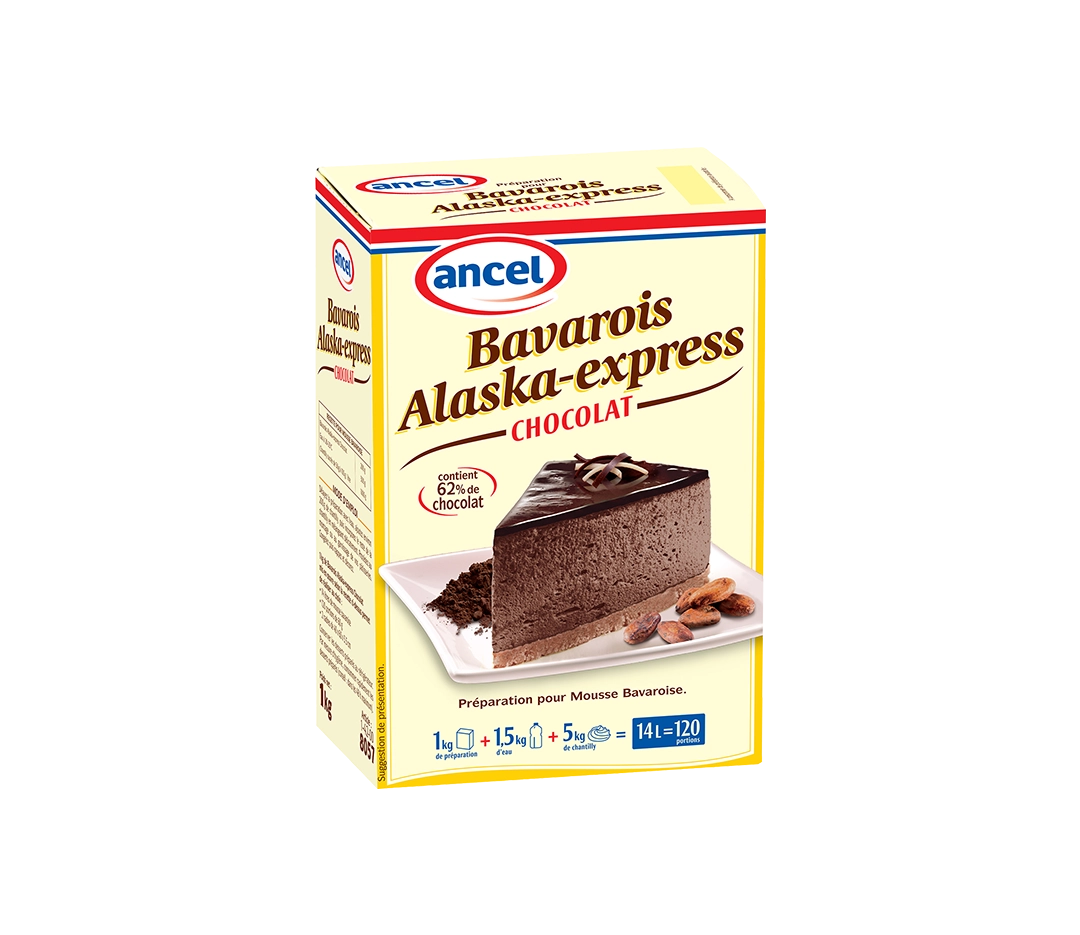 Bavarois Alaska Chocolat - 1kg