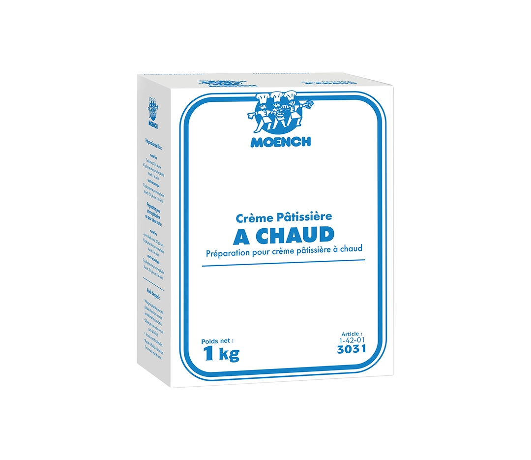 Crème pâtissière à chaud Moench - 1kg