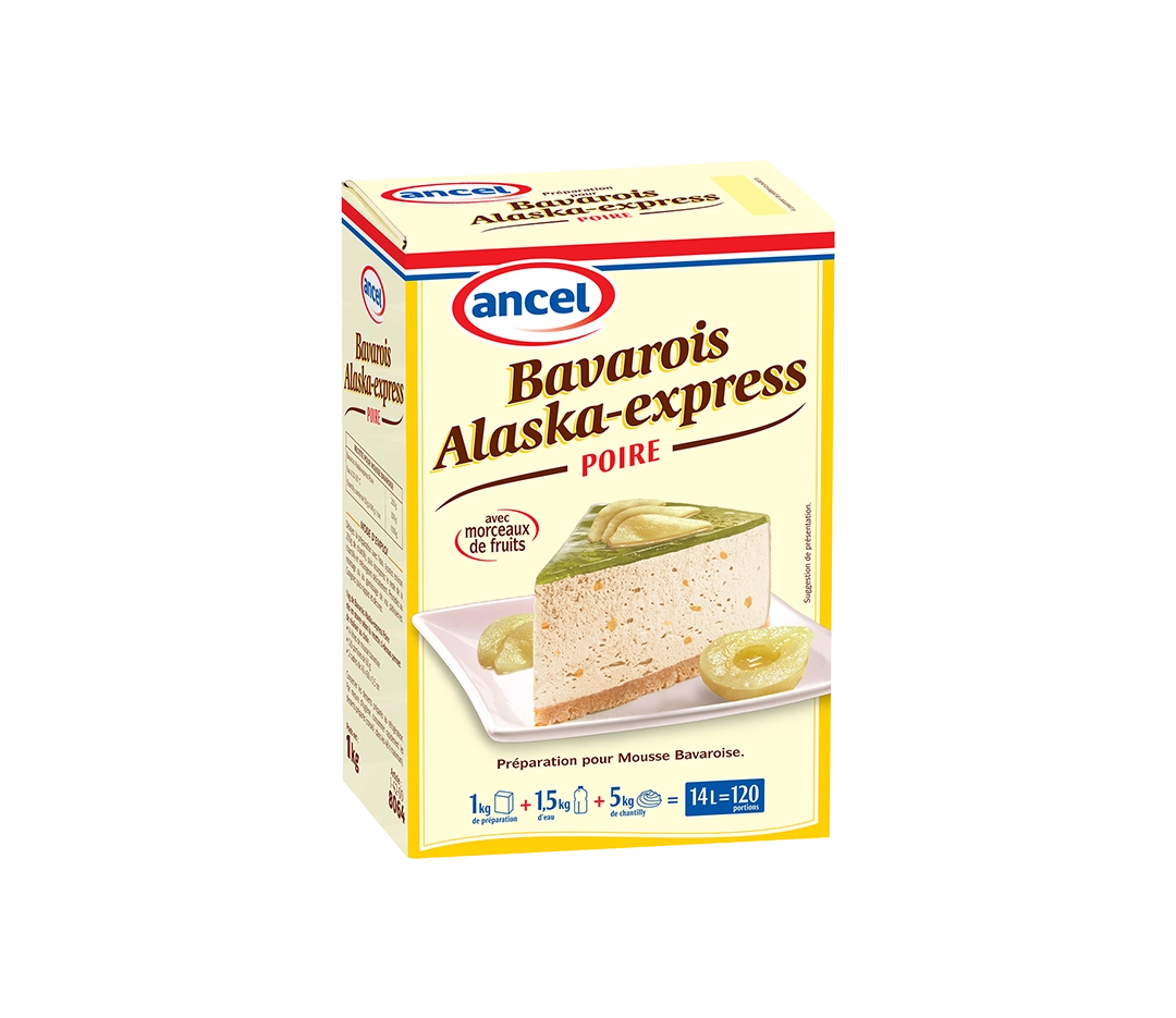 Bavarois Alaska Poire - 1kg