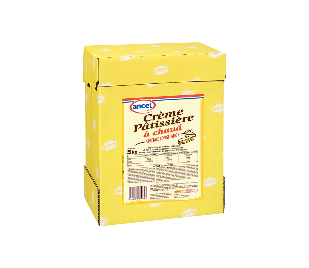 Crème pât. à, chaud congélation - 5kg