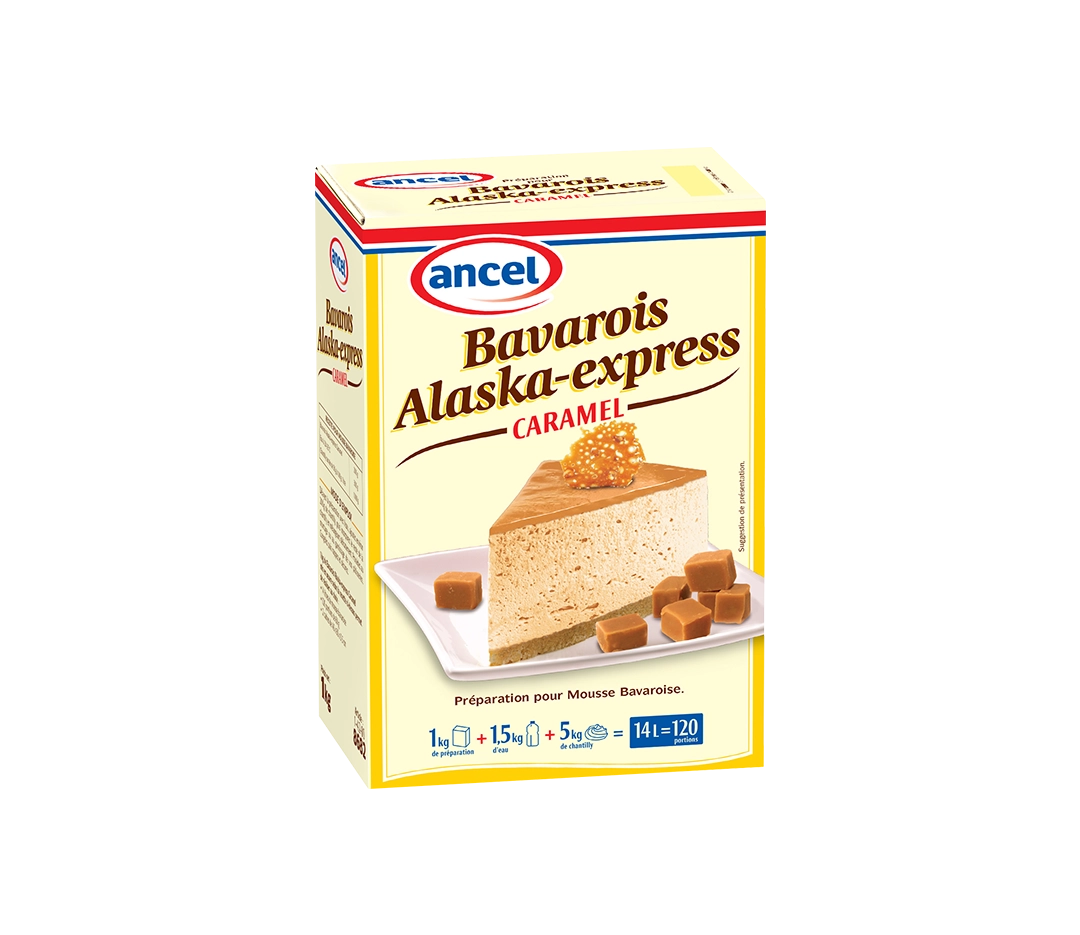 Bavarois Alaska Caramel - 1kg