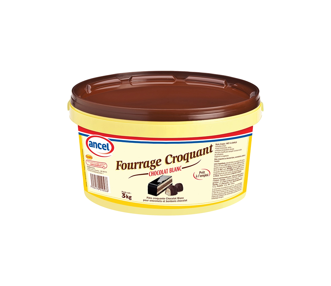 Fourrage croquant blanc - 3kg