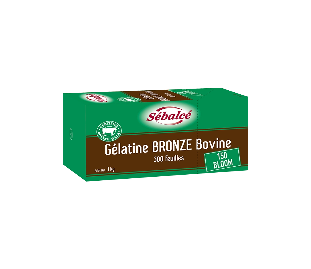 Gélatine bovine Halal 150 bloom - 1kg